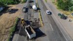 Poco después de las 2 de la tarde, se reportaron bloqueos y disparos en la autopista México 15, a la salida sur de Culiacán, frente al parque acuático Splash Club. (Cuartoscuro)
